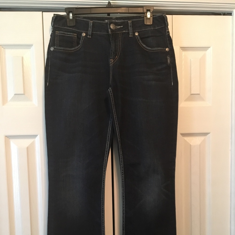 Silver jeans